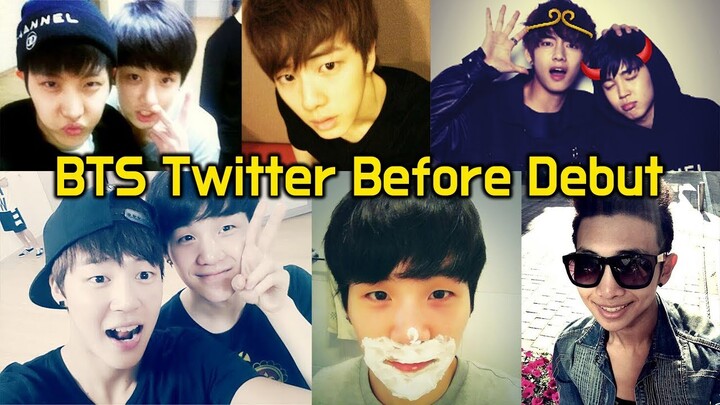 BTS Twitter Before Debut (When they were trainees)
