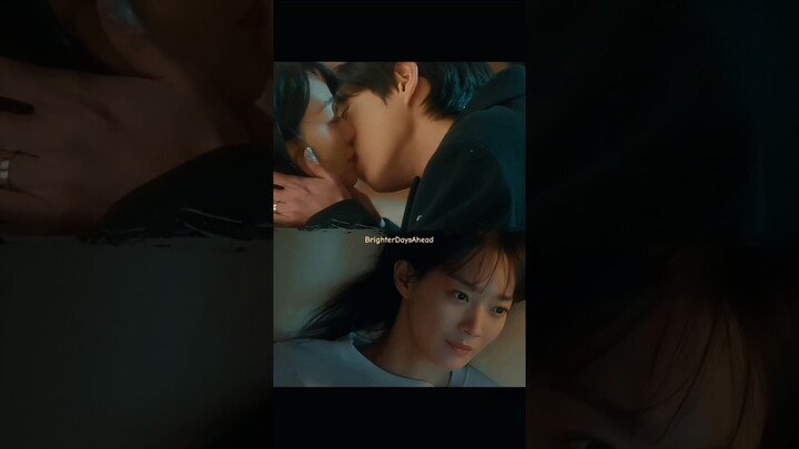 The great kiss debate..She did it quick,he did it right!🤣#new #drama#kdrama#nogainnolove #shinminah