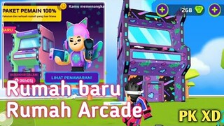 Terbaru mereview rumah Arcade di PK XD update terbaru Versi .0.36.0