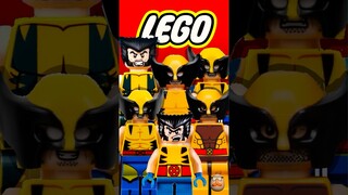 EVERY Lego Wolverine #lego #marvel #deadpool #mcu #toys #afol #nerd #geek #xmen