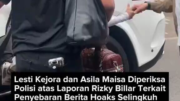 Penyanyi Lesti Kejora dan Asila Maisa memenuhi panggilan pihak kepolisian untuk diperiksa di Polda