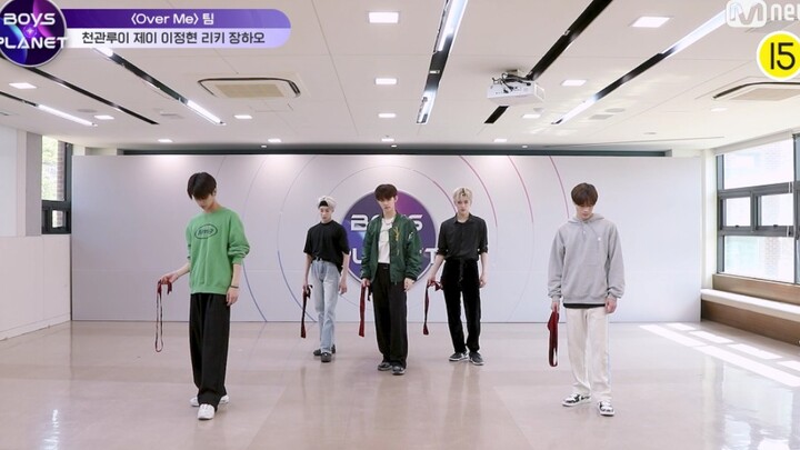 บอยส์แพลนเน็ต【over me】เวอร์ชันห้องซ้อม จางฮ่าว หลี่เจิ้งเซี่ยน RICKY เฉินกว่านรุ่ย JAY
