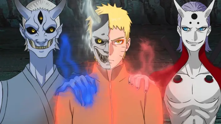Naruto activates SECRET Uzumaki Devil power and uses misterious mask