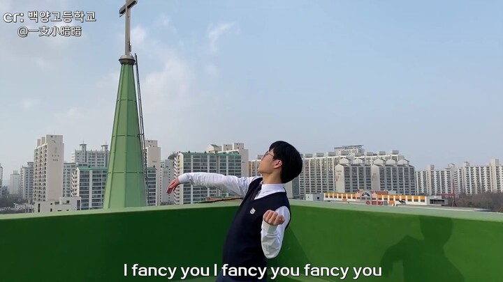 twice-fancy cover by Korea Baekyang High School