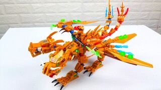 Review Bộ Lego rồng hoàng kim Ninjago