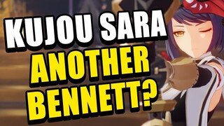 IS KUJOU SARA ANOTHER BENNETT? | Kujou Sara Demo Reaction | Genshin Impact
