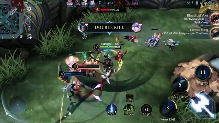 Triple Kill terbaik saya