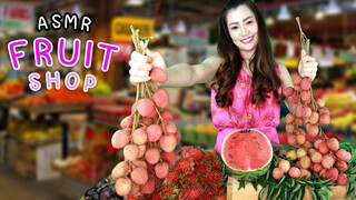 ASMR ไทย ร้านขายผลไม้ พี่น้ำชา แม่ค้าใจดี 🥝 ASMR Fruit Shop RolePlay