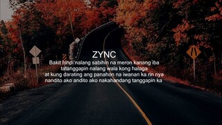 Nandito Ako - Cauley , Yhanzy & Zync (Official Lyrics Video)