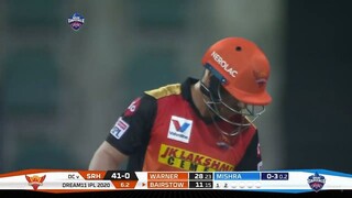 DC vs SRH 11th Match Match Replay from Indian Premier League 2020