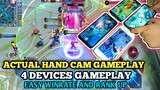 How To Play 4 DEVICES 10Man Rank/Classic HAND CAM Actual Gameplay