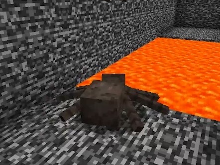 Which animals can successfully cross a lava pool?