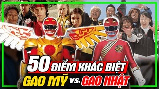 GAORANGER: 50 Điểm Khác Biệt Gao Mỹ Và Gao Nhật - Top Sự Thật | meXINE