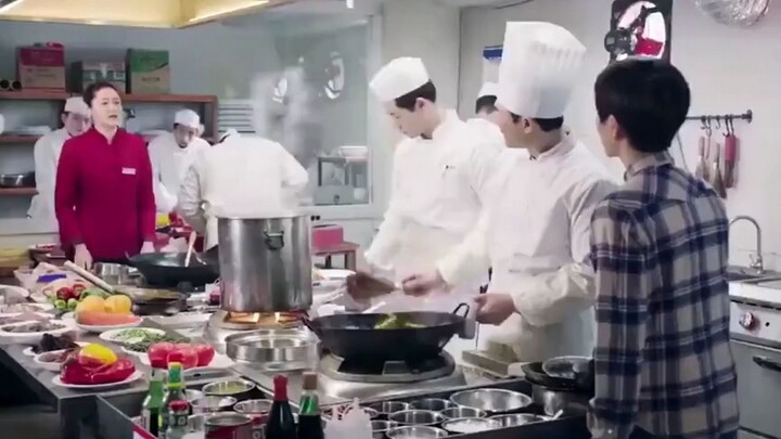 The head chef came up with a half-baked idea: stretching the ingredients for eight banquet tables to