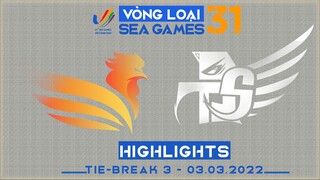 Highlights SE vs SKY [TIE-BREAK 3][Vòng Loại Seagame31 - Vòng 2][03.03..2022]