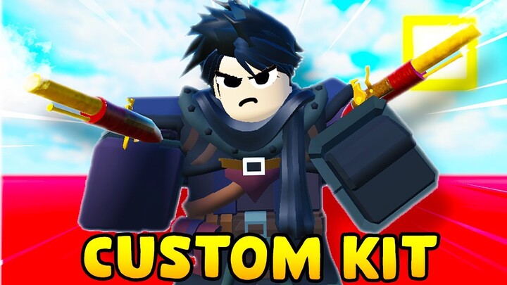 I Made My Own Custom Kit...(How to make custom kits) In Roblox Bedwars...