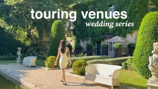 WEDDING SERIES | touring venues in italy and south of france!