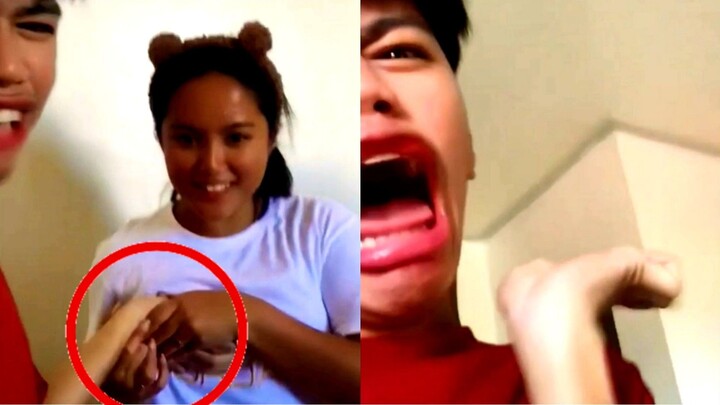 Nandiri Si besh Ng Pinakalembang Sya Ng Grasya Ni Ate...Most Ridiculous Moments Caught On Camera