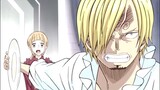 Sanji protected this housemaid from his brother