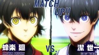 Blue Lock Season 1 Episode 20 "Isagi Team Vs. Bachira Team"