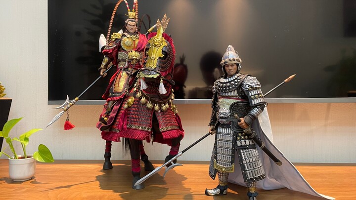 There are two 1:6 scale figures of Lu Bu from D. Which one do you prefer? (303toys, Monkey Factory, 