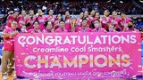 THE HAPPY & HUMBLE CREAMLINE COOL SMASHERS AFTER THEIR CHAMPIONSHIP GAME!