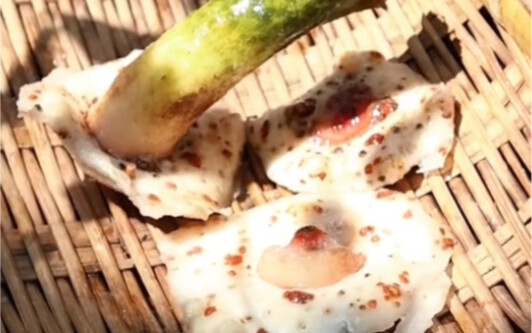 Konjac tofu still tastes best when made the traditional handmade way.