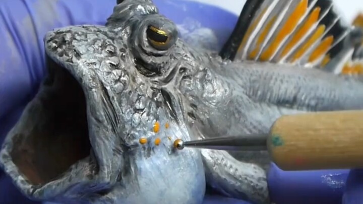 Quá trình chế tác cảnh phim bằng đất sét