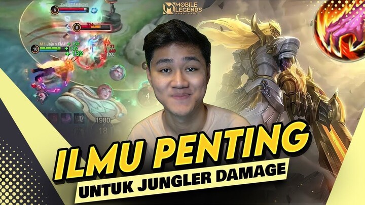 CARA MENANG FARMING LAWAN JUNGLER MUSUH (ILMU INI DIPAKAI PRO PLAYER) WAJIB NONT