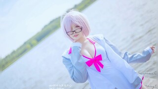 【fgo】【cos】【阿半】玛修:Master,要和学妹一起游泳么