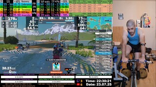 Zwift Cycling Workout 23.07.2025