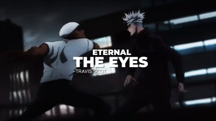 AMV Anime Fight Scene |The Eyes -Travis Scot