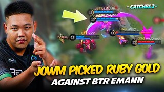 WTF?! 😱 OMEGA JOWM PICKED GOLD LANE RUBY vs BTR EMANN . . .