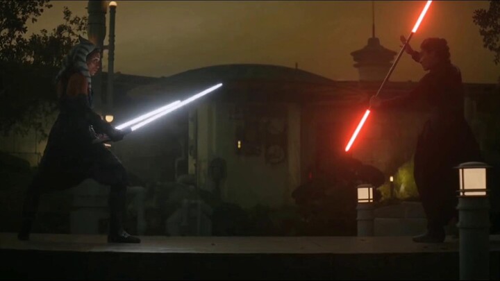 Light saber duel of Ahsoka Tano VS Darth Elsbeth|<Star Wars Jedi>
