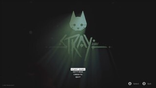 Stray - start screen