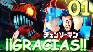 💉¡¡CHAINSAW MAN!!💉 Capitulo 1 (Completo Sub español) [REACCION DENJI VS ZOMBIE DEVIL]