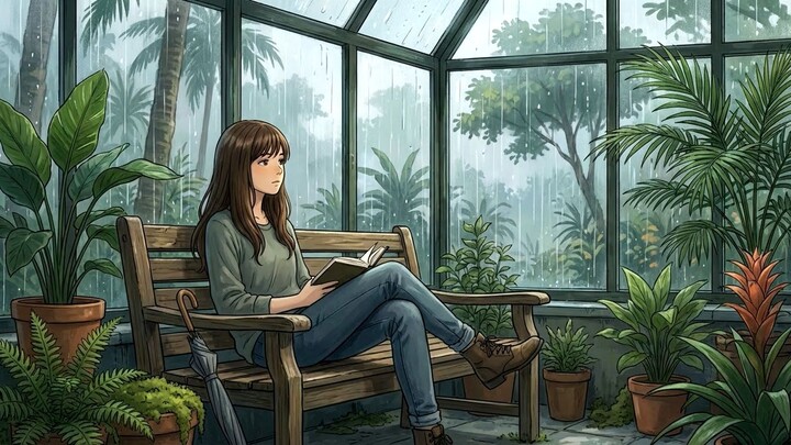 Loft Rain Journal – Lo-Fi Beats for Calm Focus & Cozy Vibes