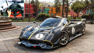 1200HP Pagani Huayra R - Forza Horizon 5 | Thrustmaster T300RS Gameplay