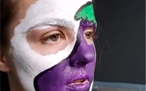 Skin fragments were exchanged for permanent skins