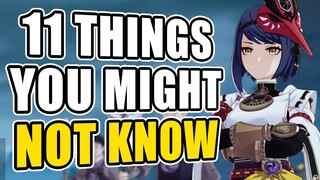 11 THINGS YOU MIGHT NOT KNOW IN GENSHIN IMPACT...