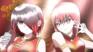 mika miselia & Ghaziya yuusha with Chinese outfit || speed drawing IBIS PAINT X