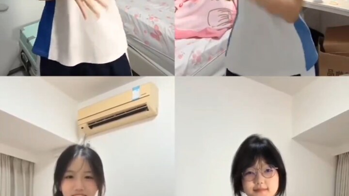 قفزت بخفة وبفرح، ههه