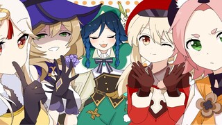 [Fanart]Blend·S on Teyvat