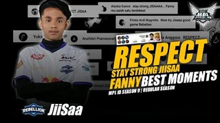 Best Moments Fanny RBL Jiisaa | Rebellion vs RRQ - MPL ID Season 9 Week 3 Day 3 Game 3