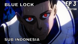 Blue Lock Episode 3 Sub Indonesia Full (Reaction&Review)