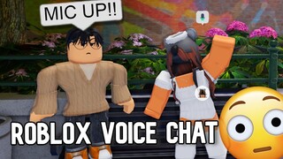 I Used ROBLOX VOICE CHAT And It Got WEIRD...