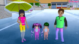 Takeshi Main Hujan & Banjir Mio Kaget Sasuki Tenggelam - Yuta Asik Tidur | Sakura School Simulator