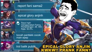 REPORT FANNY SAMA2, BOCAH MAIN EPEP AJA GAUSAH MAIN ML KWKW!! PRANK FANNY NGESOT