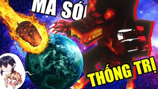 Minecraft LỚP HỌC MA SÓI 2 (Phần Cuối) #7 - 1 NĂM MA SÓI THỐNG TRỊ TRÁI ĐẤT RA SAO ? 🐺 vs 🌏