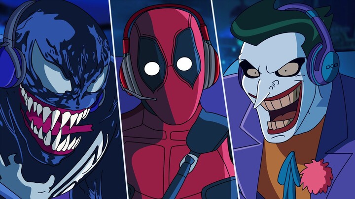 DEADPOOL, JOKER AND VENOM PLAY GTA V ONLINE - ANIMATED PARODY | FactyKilian